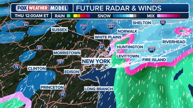 Snow possible during NYE celebrations; parts of Long Island could see up to 2 inches