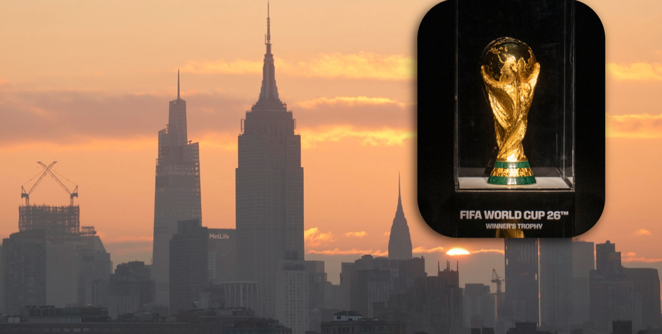 Which FIFA World Cup teams will be playing group-stage games in New York, New Jersey?