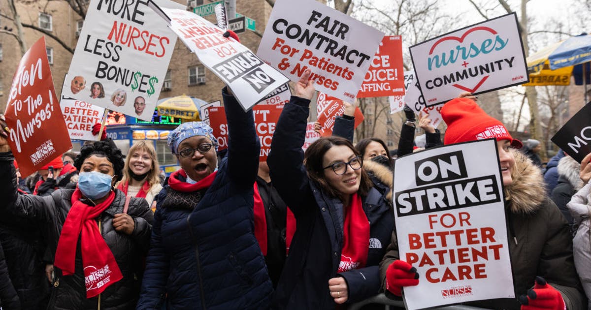 NYC nurses strike enters day 3 with no deal in sight