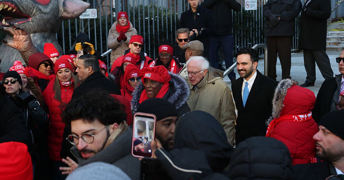 Mamdani and Sanders back nurses as NYC strike enters second week