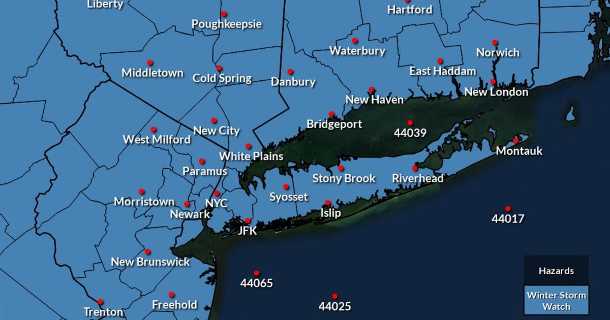 Winter storm watch issued in NYC for weekend snow | FOX 5 New York