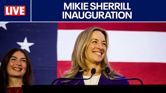 Mikie Sherrill’s inauguration in New Jersey: WATCH LIVE