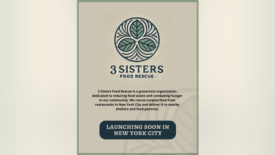 3 teen sisters launch food rescue on the Upper West Side
