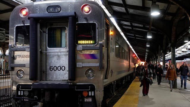 NJ Transit service temporarily suspended Sunday due to storm