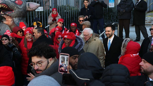 Mamdani and Sanders back nurses as NYC strike enters second week