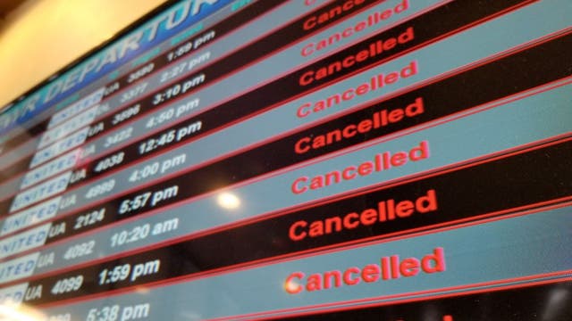 Winter weather slows flight travel throughout NYC area