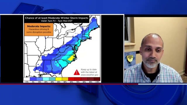 NWS meteorologist talks potential storm for NYC this weekend