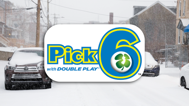 New Jersey lottery player wins $12.3 million Pick-6 jackpot during winter snowstorm