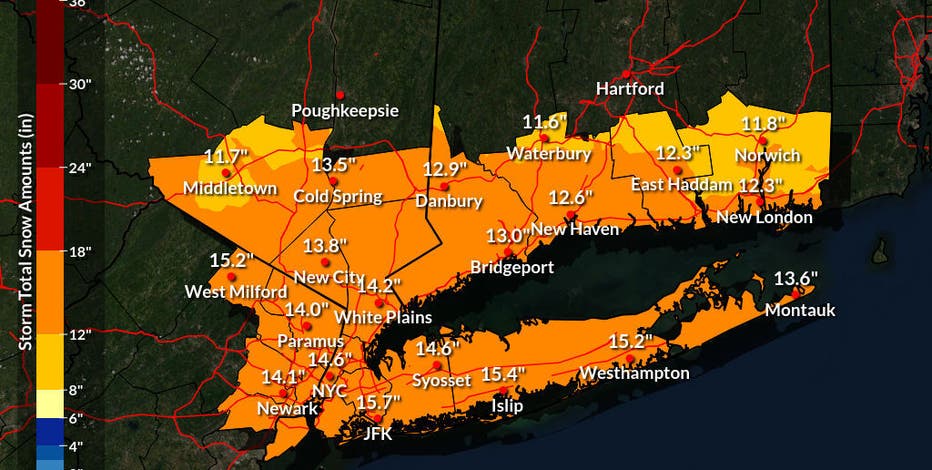 Up to 12 inches of snow possible in NYC, NJ: Latest storm forecast, weekend timeline