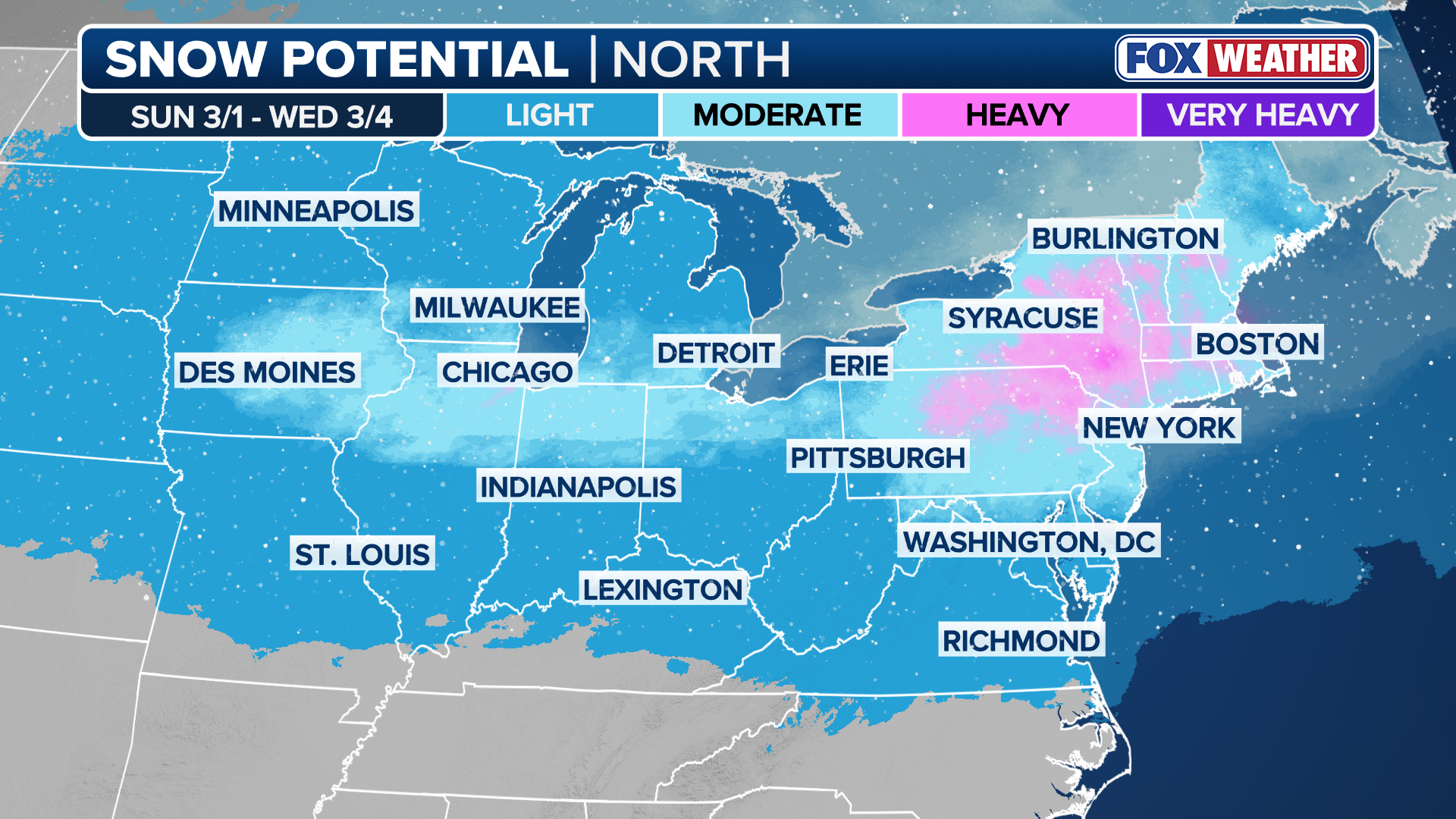 Wintry mix possible Thursday as forecasters eye another potential snowstorm next week