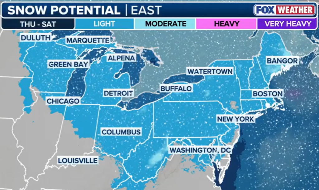 More snow could hit NYC area twice this week: Here's when and how much