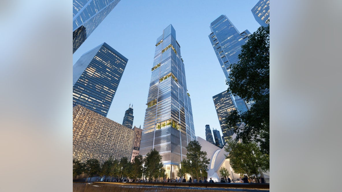 See the soon-to-be 55-story American Express building at World Trade