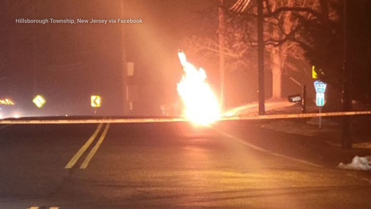 Underground gas fire prompts evacuations, road closures in Somerset County