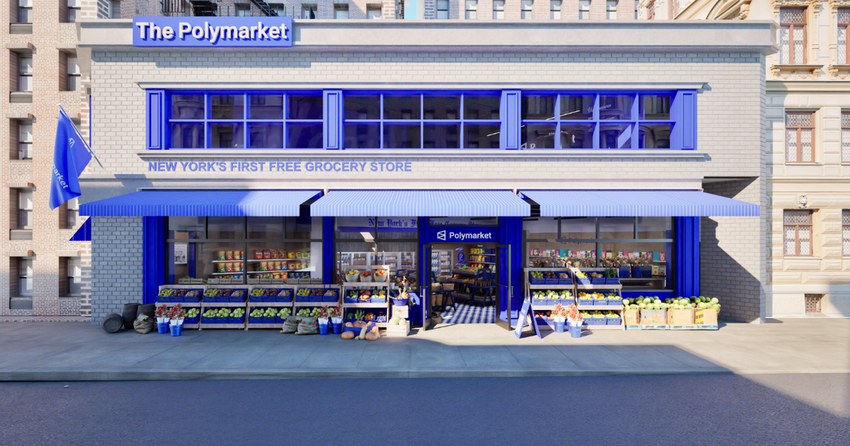 Polymarket opening 'New York's first free grocery store' next week