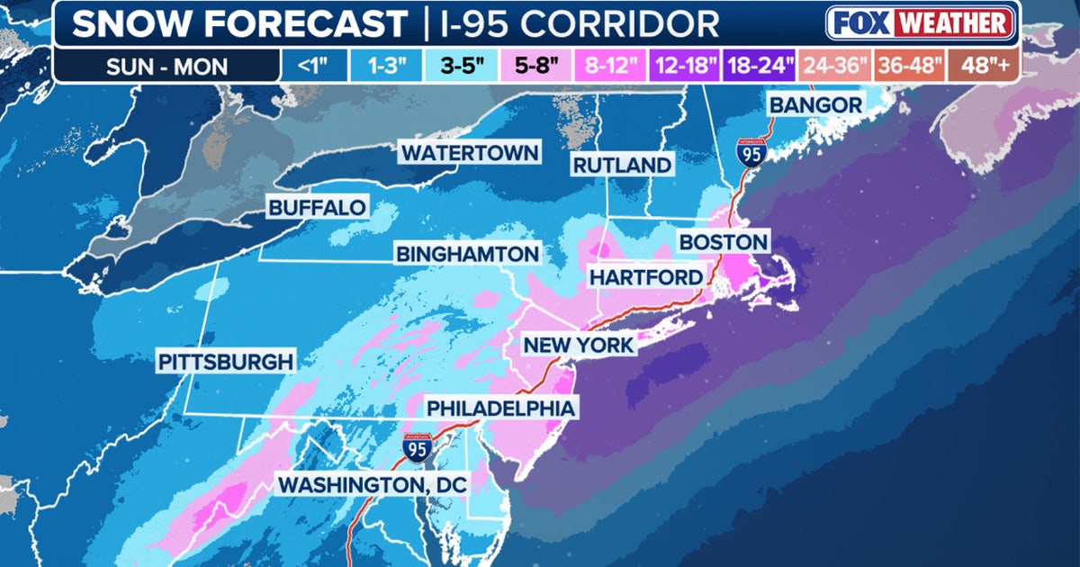 NYC weather forecast: Models show growing threat of weekend snowstorm; winter storm watch issued