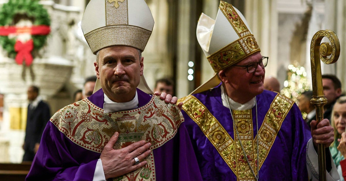 Explaining the Rite of Reception for incoming Archbishop of New York ...