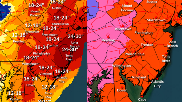 NJ blizzard could bring 30 inches of snow to the Jersey Shore l LIVE updates