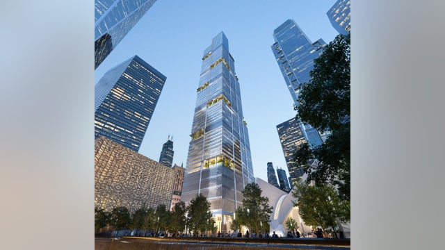 See the soon-to-be 55-story American Express building at World Trade