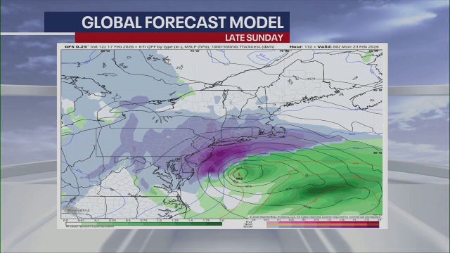 Could NYC see more snow this weekend?