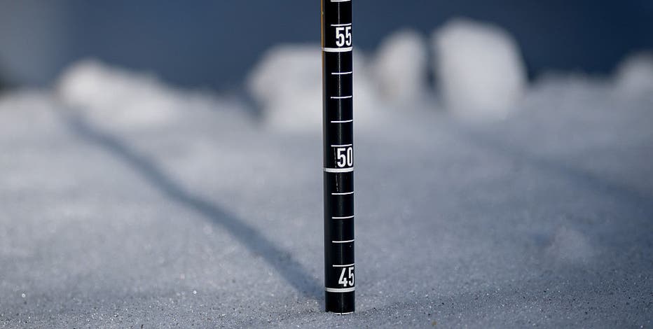 How much snow fell? See totals so far for Monday