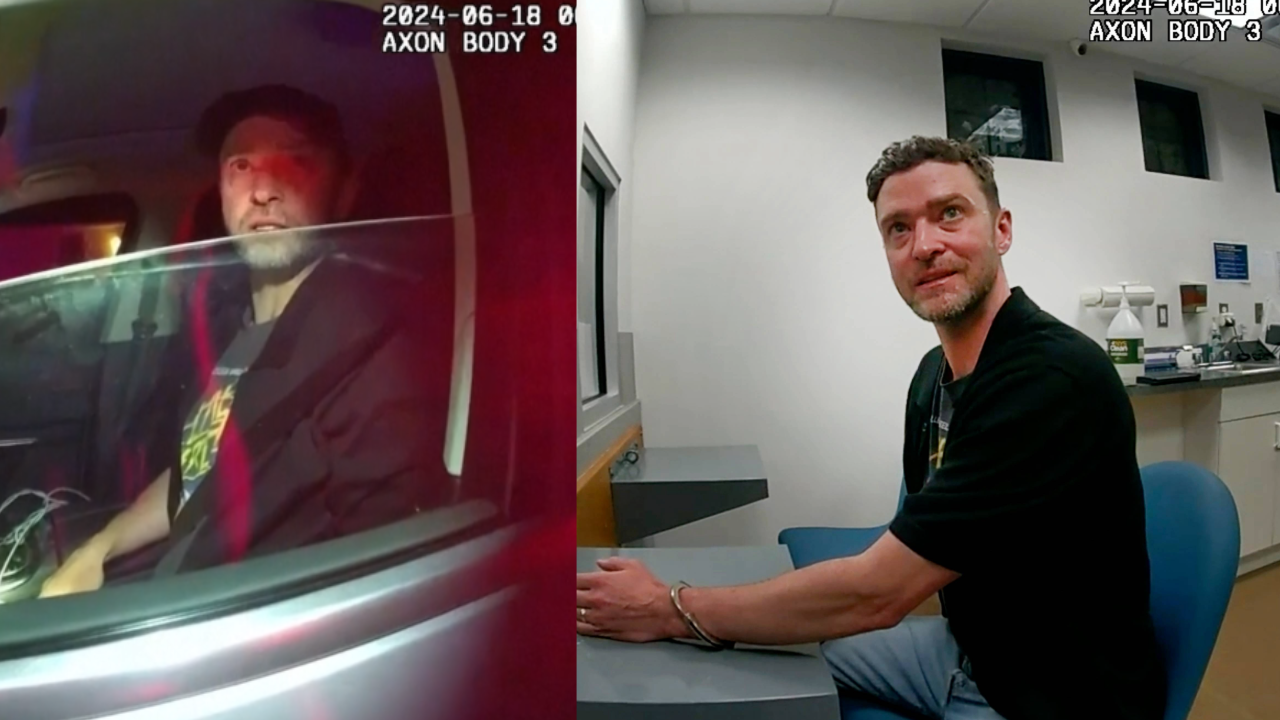 WATCH: Police release video of Justin Timberlake’s DWI arrest