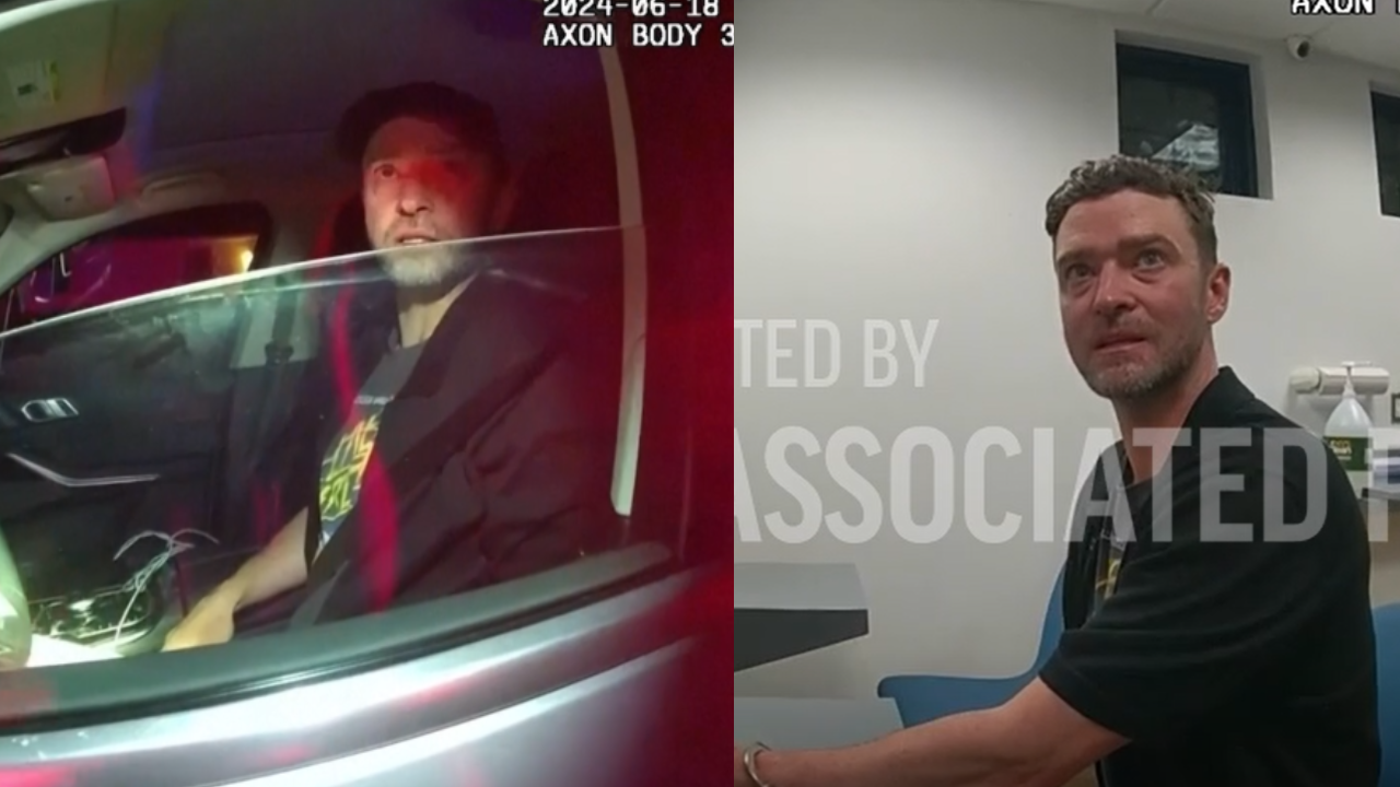 WATCH: Police release video of Justin Timberlake’s DWI arrest