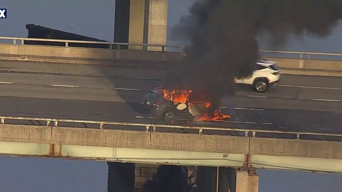 Car fire shuts down part of NJ Turnpike during Wednesday commute