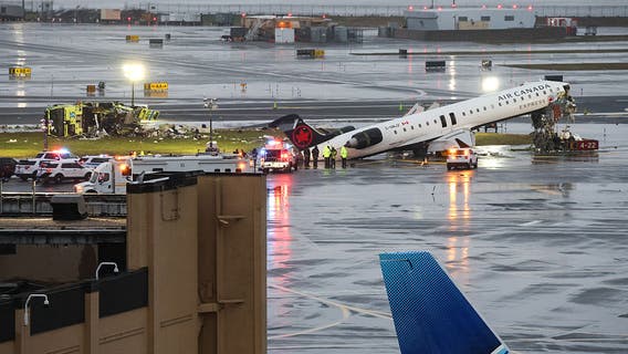 LaGuardia latest: 2 dead, 40+ injured after Air Canada jet collision