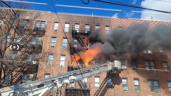 12 injured in Bronx apartment fire