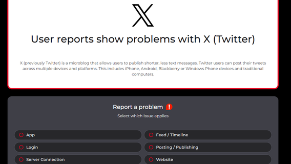 Is X down? Over 26k reports of outages on Wednesday