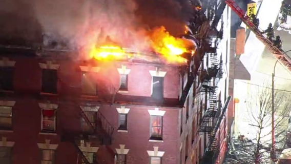 Bronx apartment building fire leaves 1 dead, 4 injured