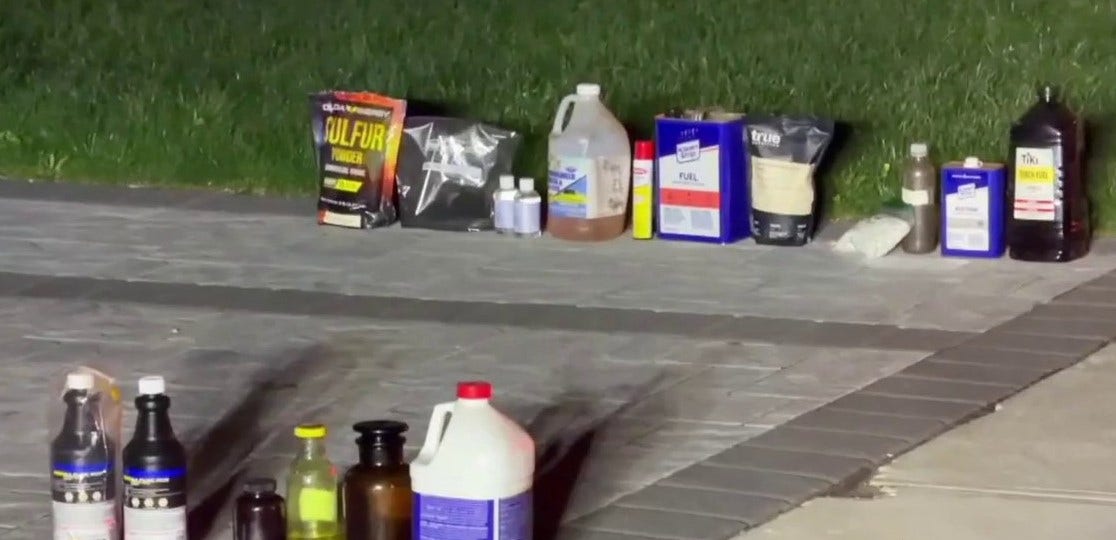 Father, son arrested after explosive chemicals stash found at Long Island home