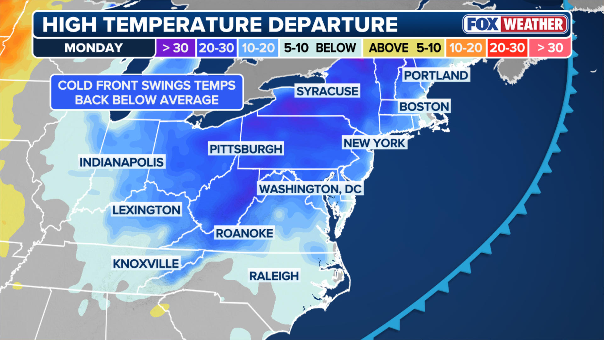 Cold in April: NYC to swing from summer heat to chilly 50s in sudden forecast flip