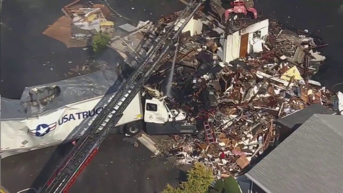 Clifton business partially collapses after tractor-trailer crashes into it