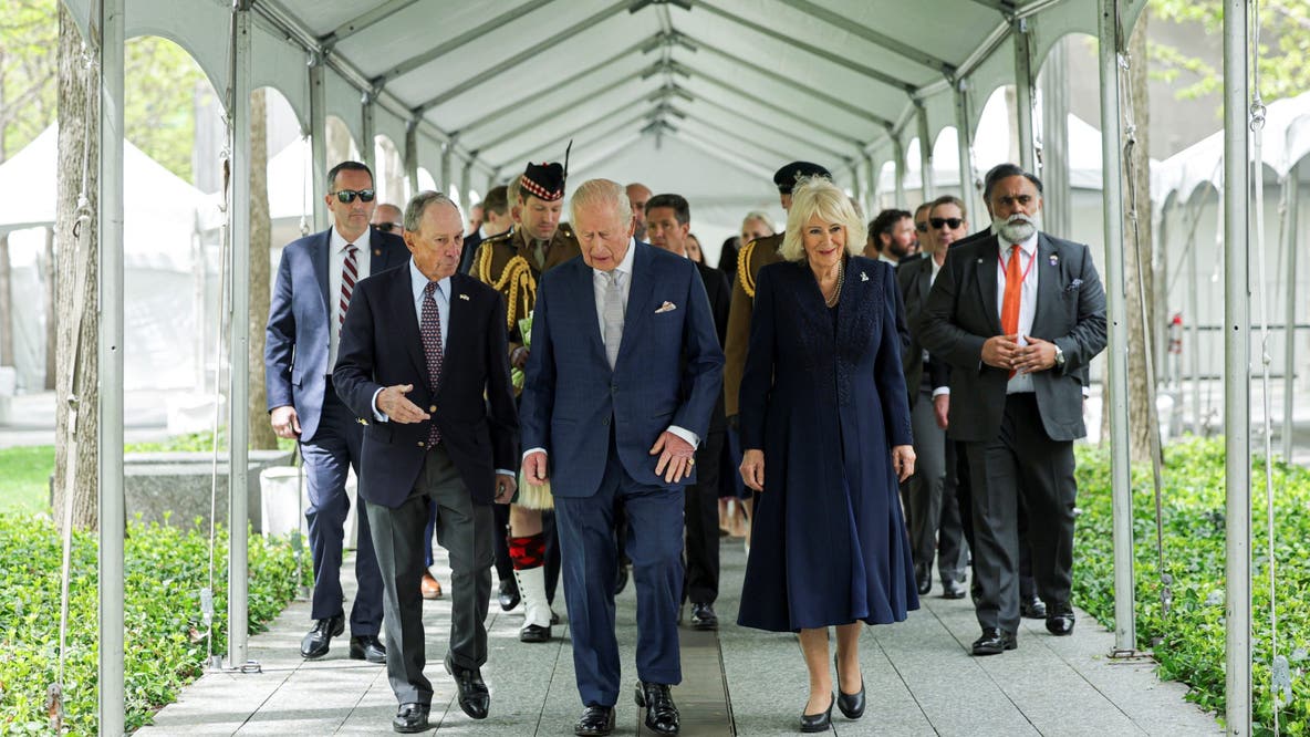 Live updates: King Charles and Queen Camilla visit 9-11 memorial site
