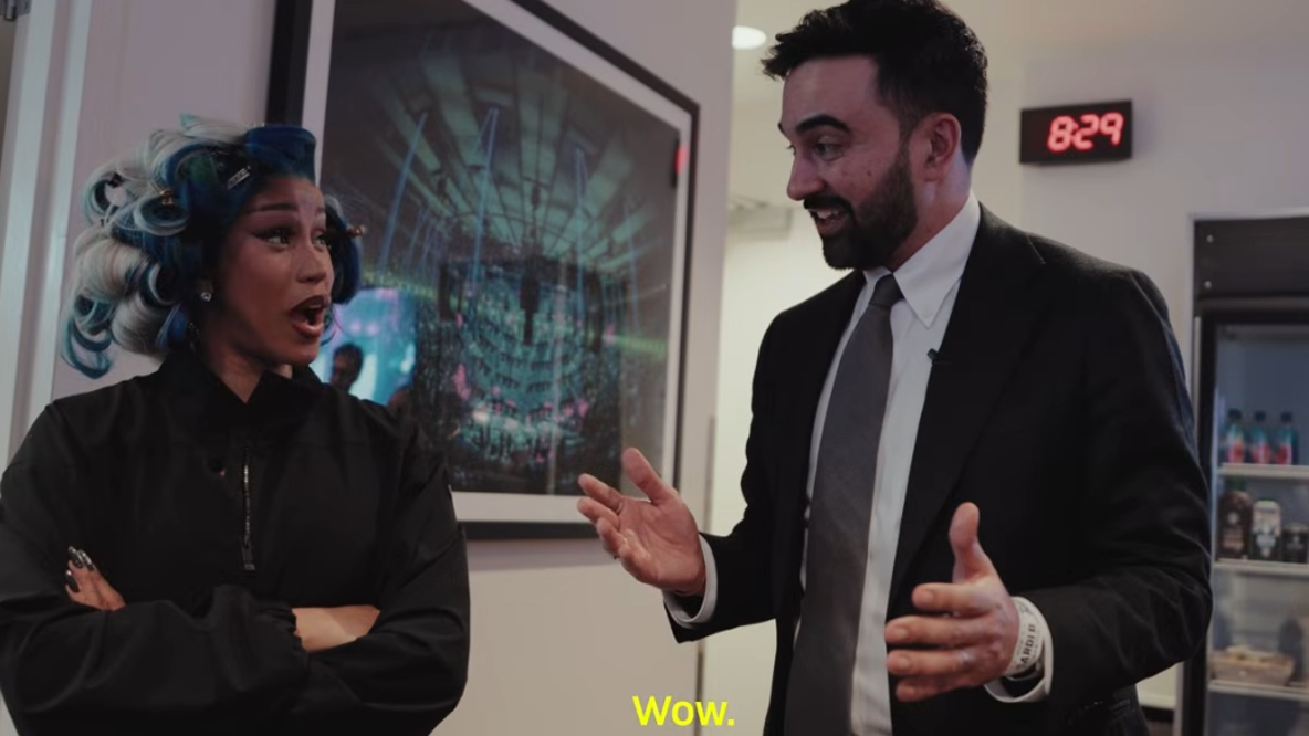 Cardi B teams up with Mamdani to promote free 2-K program