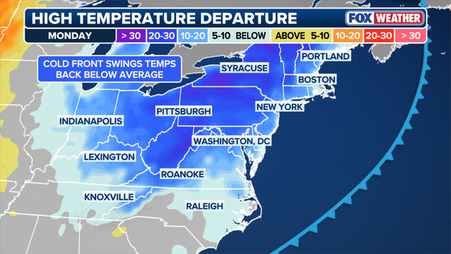 Cold in April: NYC to swing from summer heat to chilly 50s in sudden forecast flip