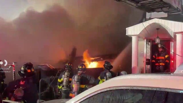 Body discovered in rubble after Queens blast that injured officers