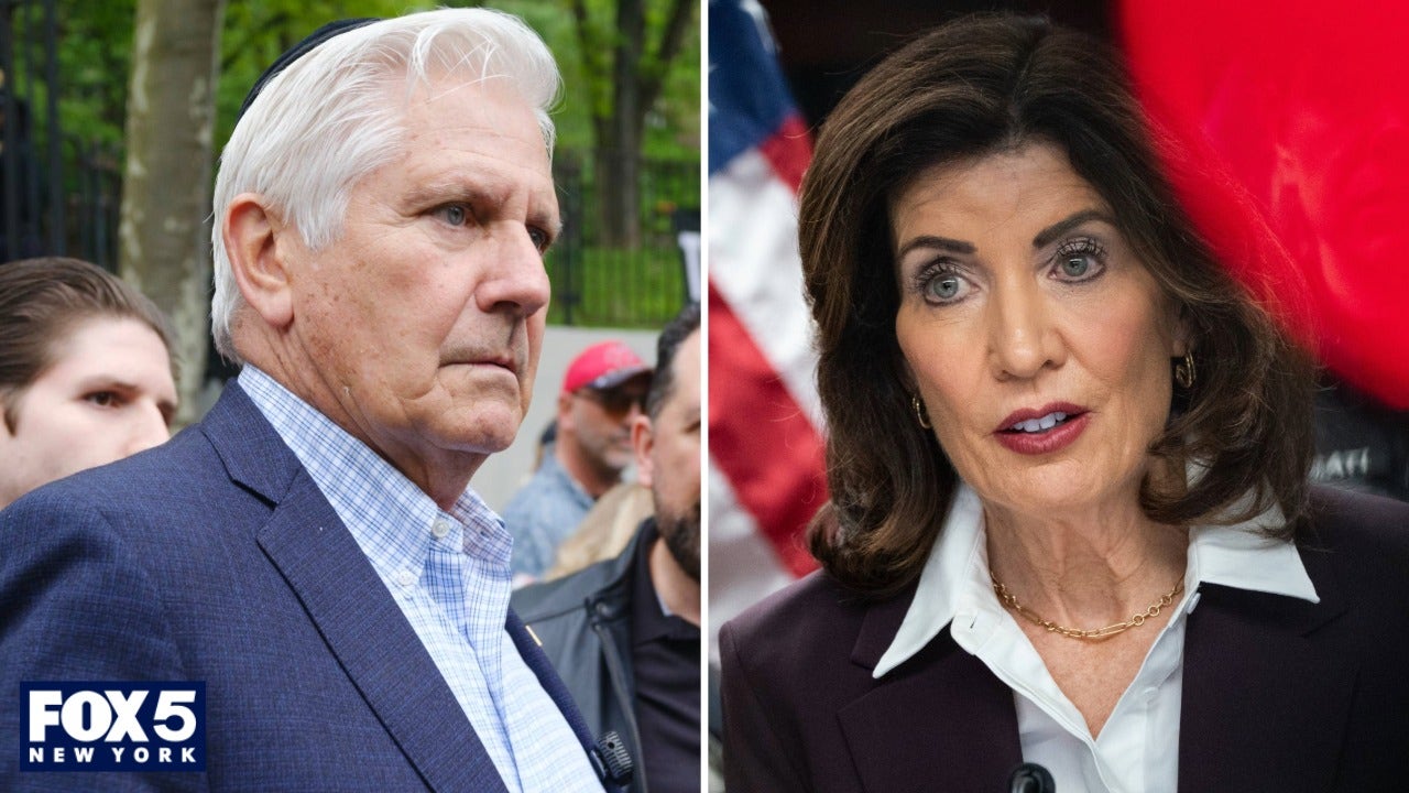 Hochul, Blakeman point fingers during LIRR strike
