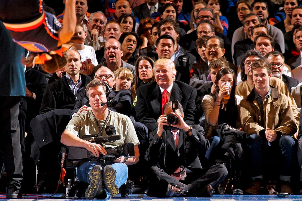 Trump says he plans to attend Knicks NBA Finals game