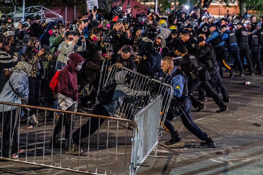 Curfew enacted near Delaney Hall after violent clashes erupt during anti-ICE protests