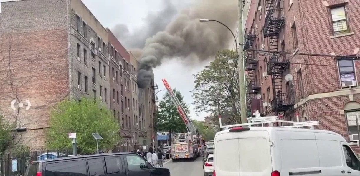 Baby killed in Bronx fire identified as 6-year-old twins fight for their lives