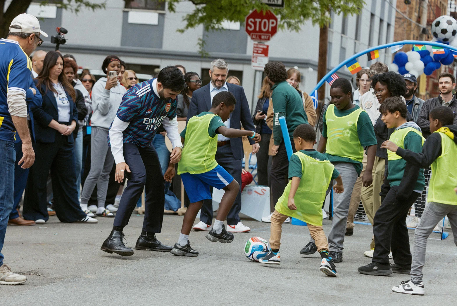 NYC to turn streets near 50 schools into soccer pitches ahead of World Cup