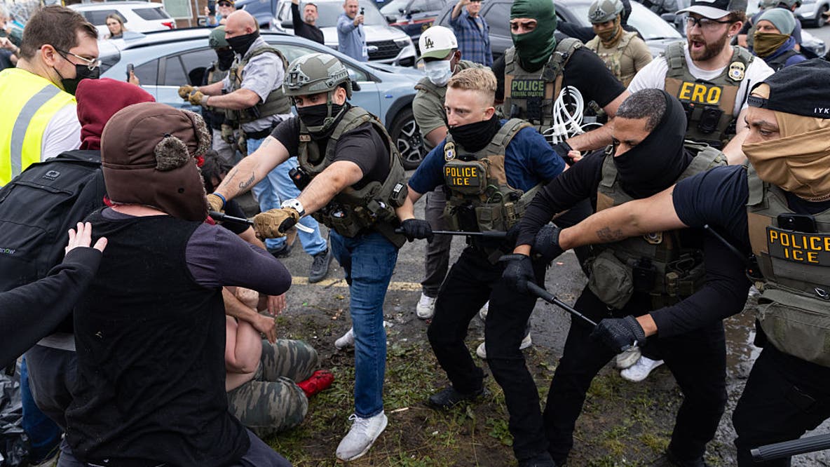 Tensions rise outside Newark ICE facility amid detainee hunger strike