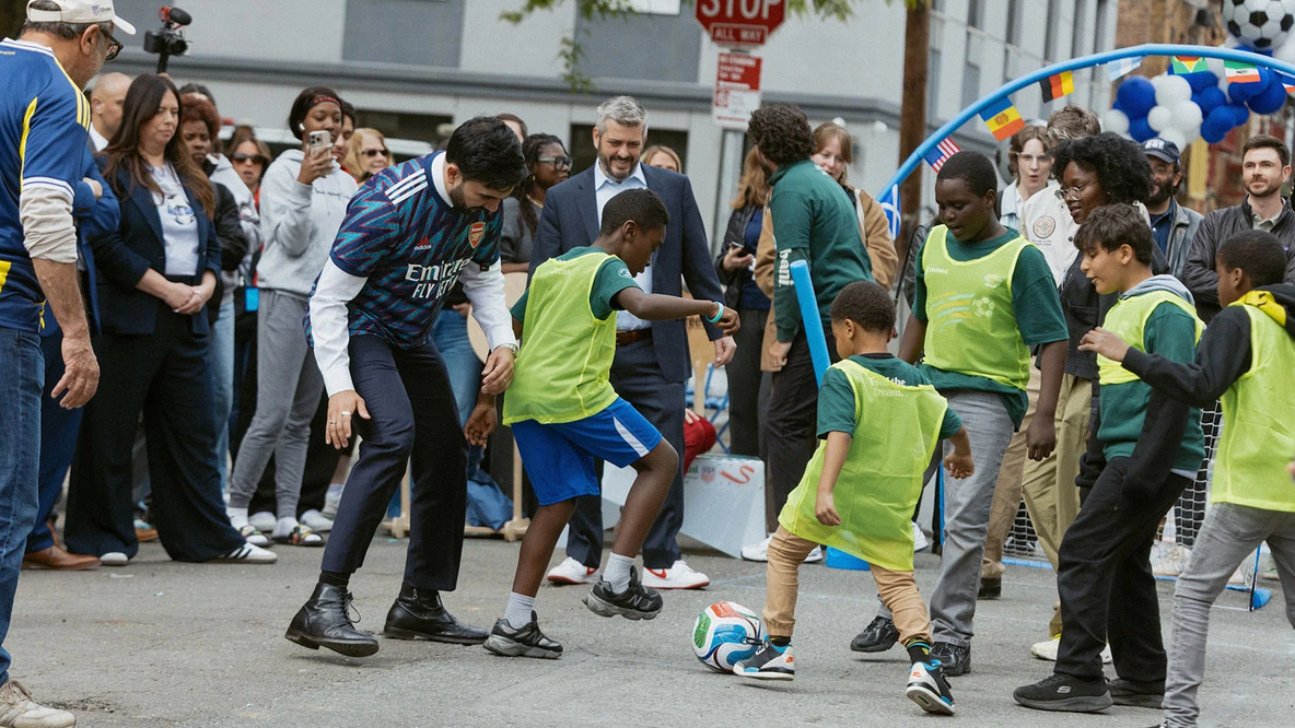NYC to turn streets near 50 schools into soccer pitches ahead of World Cup
