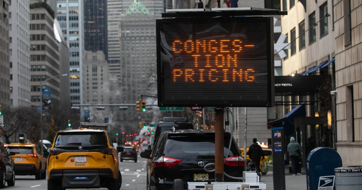 Trump admin refuses to give up congestion pricing fight, seeks to overturn previous ruling