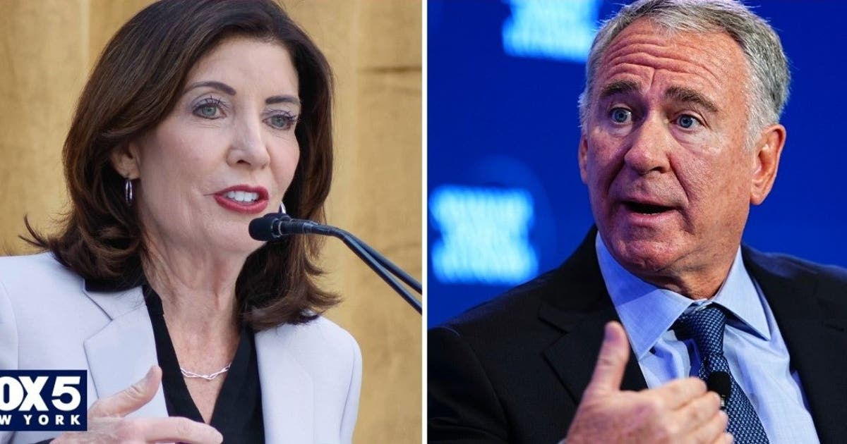 NYC budget crisis: Hochul meets with Ken Griffin over pied-à-terre tax