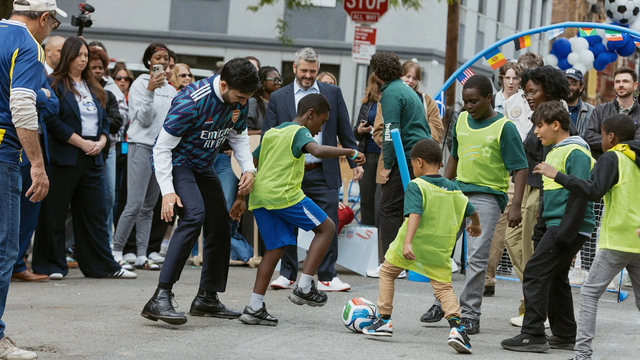 NYC to turn streets near 50 schools into soccer pitches ahead of World Cup