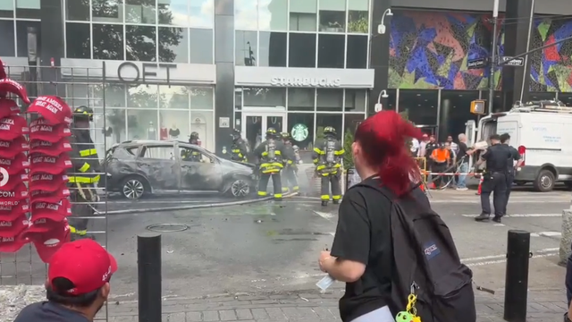NYC car explosion details