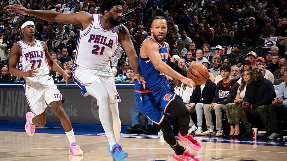 Knicks bury 76ers 144-114 | FOX 5 New York